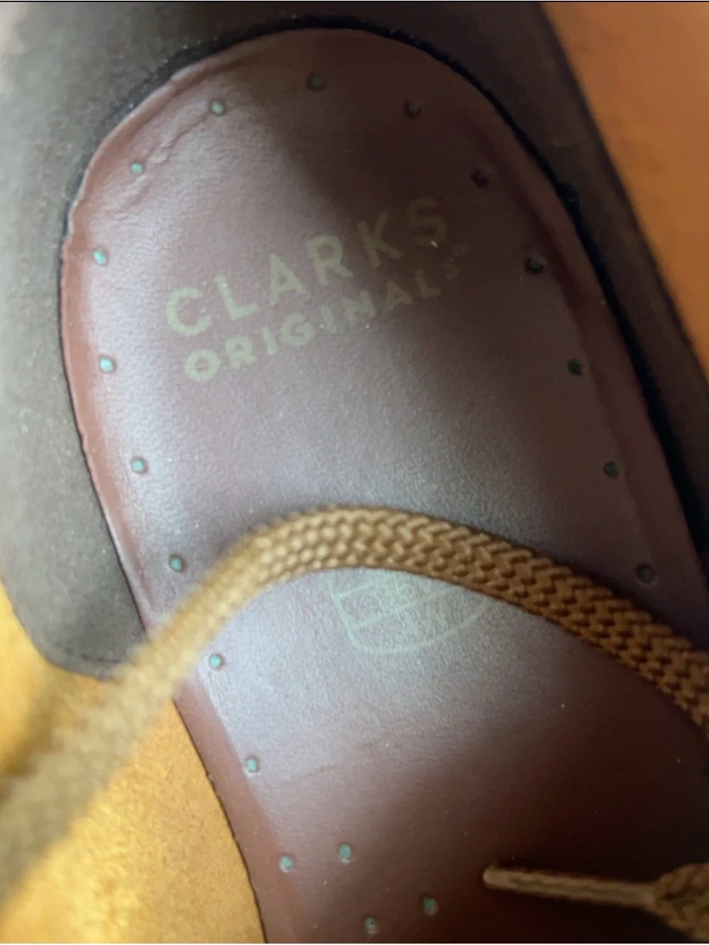Clarks durable suede